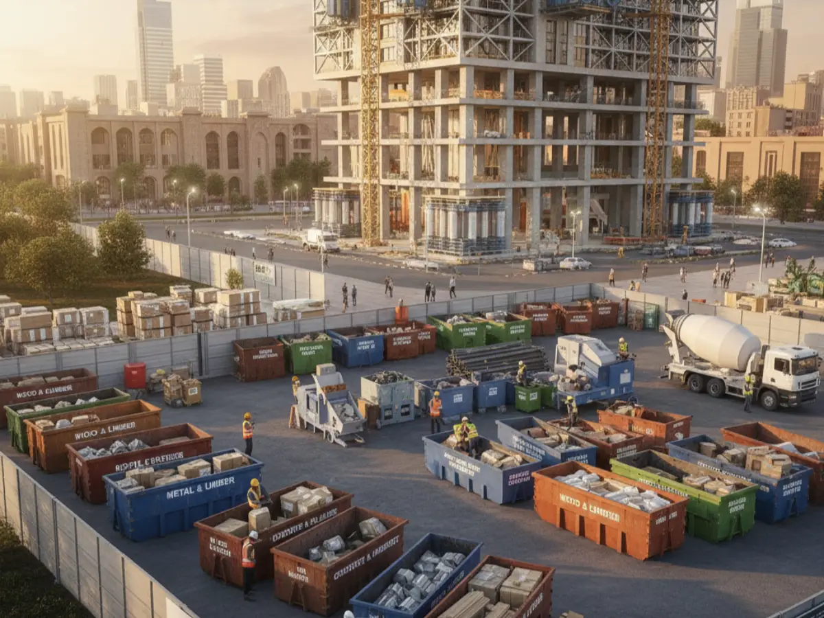 مدیریت پسماندهای ساختمانی: روش‌های کاهش و بازیافت