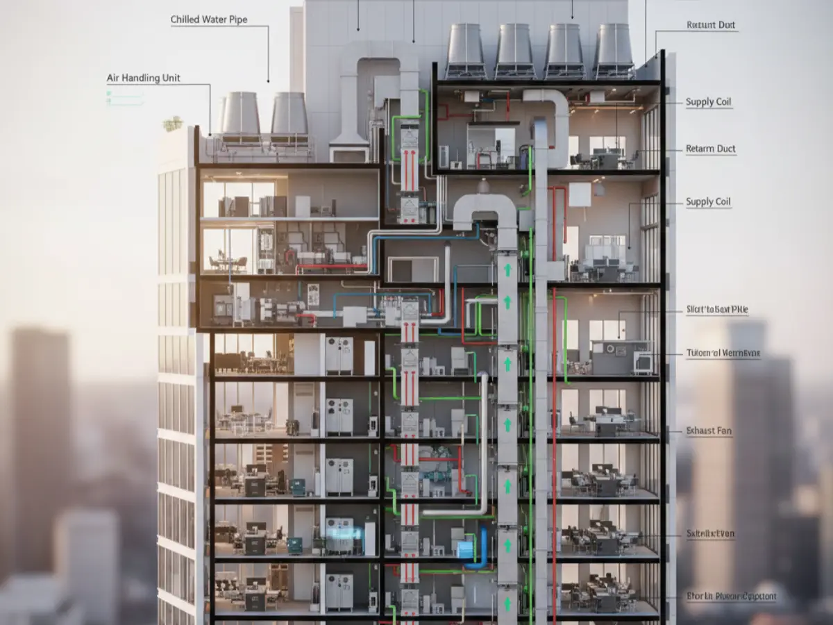 بررسی سیستمهای تهویه مطبوع و تأثیر آن بر کیفیت هوای داخلی بررسی سیستمهای تهویه مطبوع و تأثیر آن بر کیفیت هوای داخلی